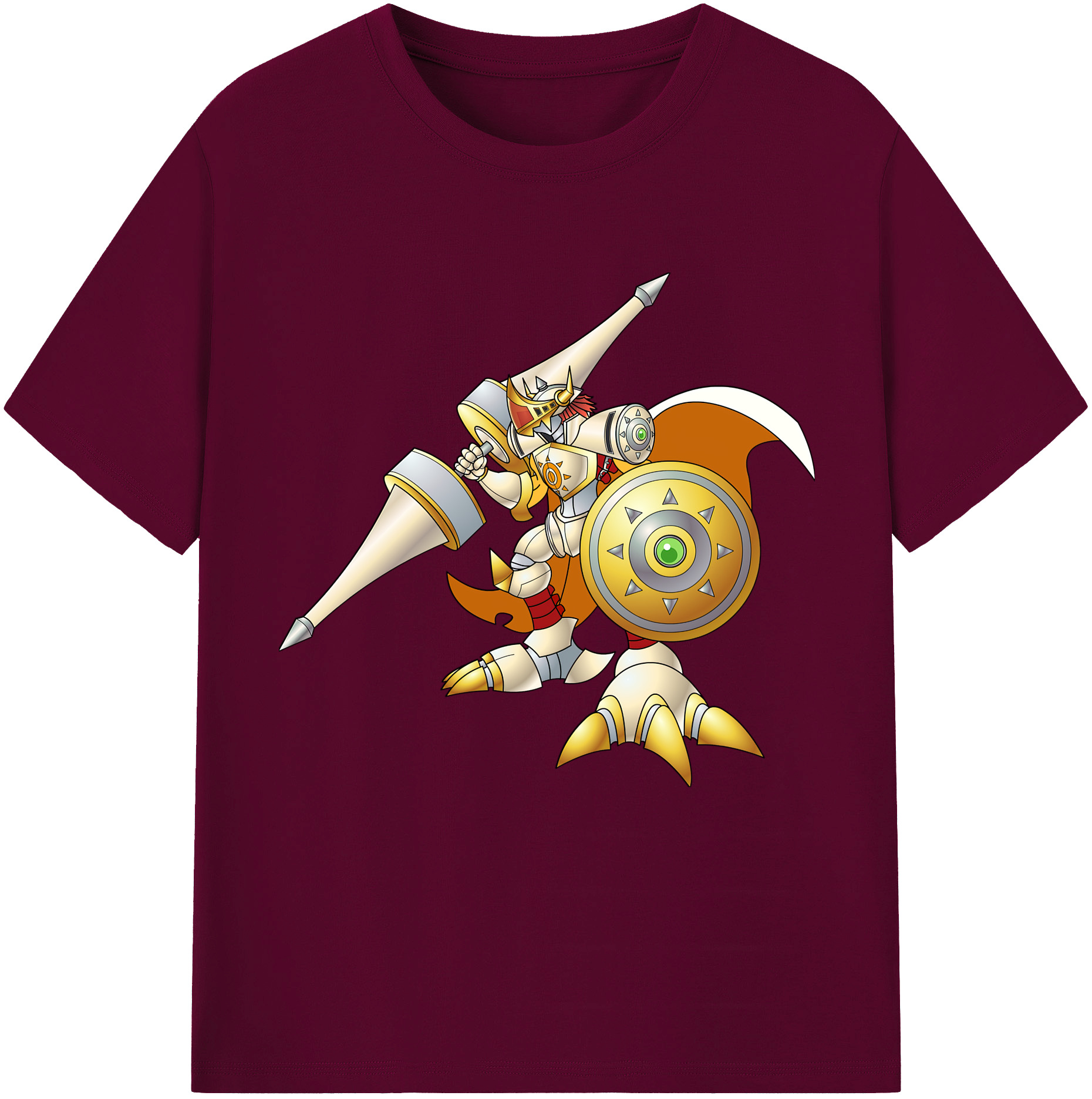 （画像用） Digimon デジタルモンスター/デジモン レディースカジュアルプリントTシャツ（綿100％）